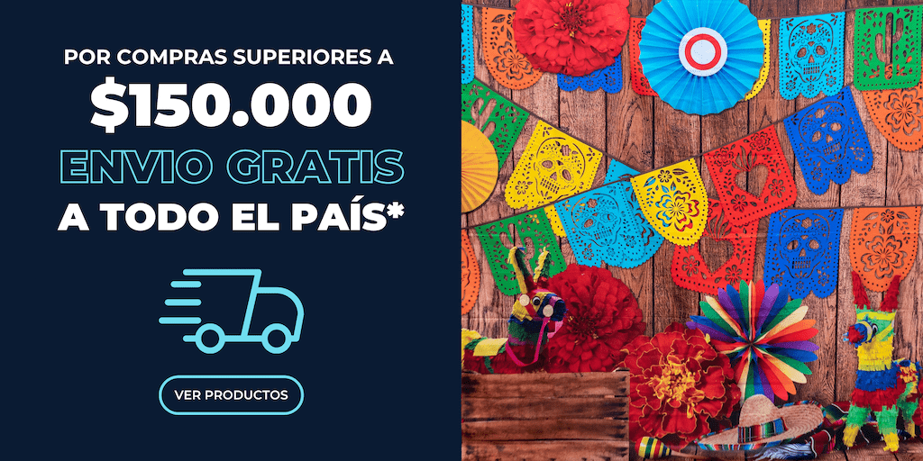 Envío gratis a partir de $150.000